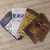 英文原版 秘密+情商+巴比伦财富课+看见成长自己 全4册