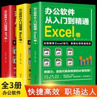 办公软件从入门到精通Word PPT Excel零基础自学入门到精通全3册