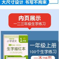 一二三年级上下册练字帖 1-3年级人教版语文课本同步写字本描红本 享优先发货+完美售后 一年级上册(100字)