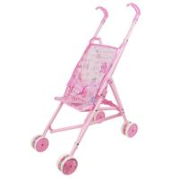 婴幼儿童玩具手推车带洋娃娃女孩过家家宝宝助学步车真小孩推车 A款(塑料)不带娃娃