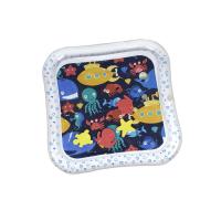 引导宝宝学爬神器玩具防摔充气婴幼儿爬行训练抬头拍拍练爬垫玩具 环保迷你海底 45x45cm