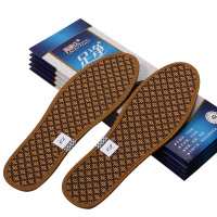 6双 竹炭鞋垫吸汗防臭透气除臭脚臭留香运动减震鞋垫男女夏季 棕色 6双 35