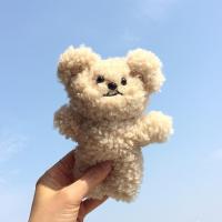 可爱背带裤小牛小猪玩偶挂件毛绒卡通钥匙扣情侣生肖牛背包挂饰女 歪嘴熊