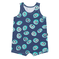 猕猴桃ins 宝宝纯棉背心哈衣夏季婴儿连体衣洋气爬服 [猕猴桃]背心哈衣 73cm