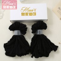 春秋黑肉色透明水晶袜夏季薄款丝袜女士春秋防勾丝对对袜子女短袜 【402水晶袜】黑色20双 均码