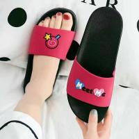 拖鞋女夏2021新款网红ins凉拖鞋情侣一对室内居家可爱外穿拖鞋男 棒棒糖玫红色 36-37码(适合穿35-36码)