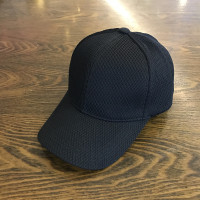 新款时尚透气网帽棒球帽夏天出游逛街休闲运动帽防晒遮阳鸭舌帽子 黑色 可调节