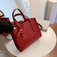 婚礼包结婚用红色包包女2021新款潮百搭新娘包高级感手提包大容量 红色