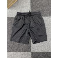 夏季新款速干短裤男潮流休闲个性五分裤外穿大裤衩黑色百搭沙滩裤 黑色 M