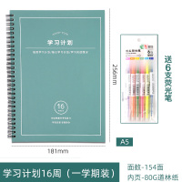 2021年学习日计划本艾宾浩斯复习日程本时间轴管理自律打卡神器计划表高考考研每日学生记忆周月自填todolist 学习计