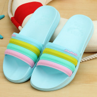 eva夏季居家浴室男女情侣凉室内客人轻便防滑地板家用拖鞋 浅蓝色 37(建议平时36的脚