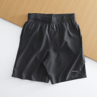 跑步专业级！北欧小众外贸男装工厂尾货纯色运动休闲健身速干短裤 灰色 S