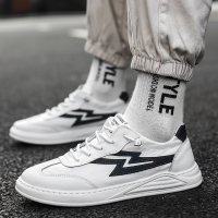 夏季男士休闲鞋男鞋透气低帮懒人鞋帆布鞋男板鞋老北京布鞋潮鞋子 2210-白黑 43