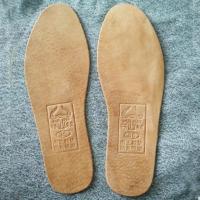 头层牛皮鞋垫 男女士防臭除臭皮鞋垫 舒适透气吸汗牛皮薄鞋垫 巧克力色 36