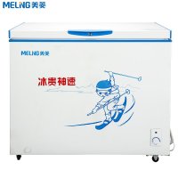 美菱(MELING) 300升 卧式冷柜 家用商用冷冻柜单温冰柜卧式冰柜 BC/BD-300DT