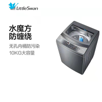 (当天发货)小天鹅(LittleSwan)波轮洗衣机全自动 10公斤水魔方防缠绕直驱变频 TB100VT818WDCLY