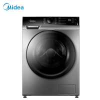 美的(Midea) 10公斤全自动直驱变频滚筒洗衣机 干衣机洗干一体机 除菌 巴赫银 MD100N07Y