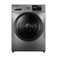 美的(Midea)10公斤全自动智能变频滚筒洗脱一体洗衣机 C.T感应式净螨 高雅巴赫银 MG100VT55DY