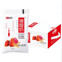 惠丰优牧嚼酸奶草莓火龙果燕麦160g