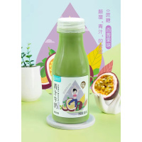 贝花子青汁牛奶百香果265ml