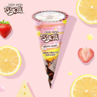 伊利巧乐兹(草莓乳酪+柠檬苏打)口味脆筒冰淇淋(70克*16支)