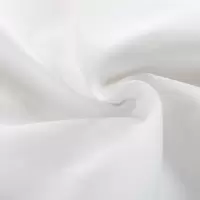 全棉40S纯白贡缎锻条加厚被套1.2床