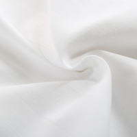 全棉60S纯白贡缎锻条加厚被套1.5米床