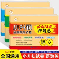 小升初押题卷小学升初中毕业总复习资料六年级下册小升初必刷题 天津科技押题卷 语文