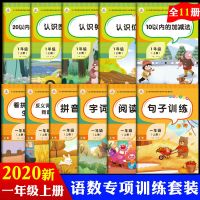 专项训练语文数学一二三四年级上下册阅读理解看拼音写字练习册 一年级上册 看拼音写字词