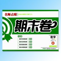名师点睛期末试卷二三四五年级下册数学RJ人教版2345检测卷子习题 数学下册人教版 一年级