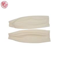 严密防水乳胶袖套女男防油耐磨厨房清洁洗衣服水产劳保护袖批发 米白 长度:50-55cm