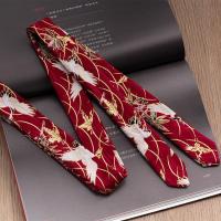 中国风原创古风宋制汉服流苏发带超仙束发 飘带头饰复古头绳发饰 暗红【不带坠子】