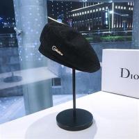 韩版时尚蕾丝帽子女夏季薄款透气贝雷帽日系复古百搭蓓蕾帽画家帽 黑色 可调节