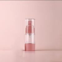 北欧真空瓶化妆品分装瓶套装旅行便携喷雾瓶细雾小容量按压式乳液 【一个】粉色真空喷瓶 15毫升