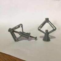 塑料飞机膨胀 涨塞 胀塞 石膏板膨胀螺丝 管 窗帘空心墙膨胀 单管 50套