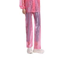 雨衣雨裤套装分体防水男女双帽檐防暴雨摩托车电动车成人分体雨衣 西瓜粉单裤【加厚+加大裤裆】 小号【身高150-160】