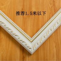 十字绣裱框钻石画框装裱框架带玻璃自装挂墙边框刺绣拼图相框实木 实木白金 尺寸不同价格不同[联系客服报价]