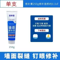 补墙膏墙面修补膏白色墙体防水腻子膏腻子粉内墙刷墙涂料家用神器 250克防水腻子膏(送工具)
