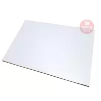 16K20x30彩色kt板泡沫板幼儿园装饰儿童手工材写真广告牌喷绘写真 白色10张 20x30厘米