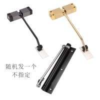 闭门器家用缓冲液压缓冲商用双开门自动关门神器防火门缓冲阻门器 拉丝色[1套]