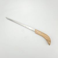 手工小锯子 墙板锯细齿鸡尾锯木工小手锯开孔锯石膏板锯薄板锯子 木柄 一把装