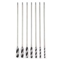 SDS两坑两槽园柄冲击钻扩孔模板钻麻花钻线槽打孔深孔木工开孔器 600*10