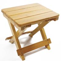 楠竹小板凳户外便携椅子可折叠家用钓鱼地铁排队折叠凳神器 折叠小方凳