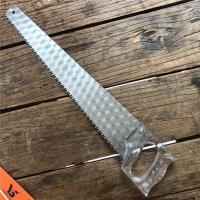 东北渐变电木锯木工锯手锯绝缘柄园林锯绝缘锯渐变齿大手锯手板锯 20寸机磨尼龙柄手板锯[送手套]