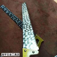 东北手工鸡尾柄木工锯手板锯伐木锯电木锯园林锯前端打薄不夹锯板 鸡尾柄600中齿锯
