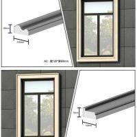 岳阳神建EPS泡沫线条别墅外墙装饰材料 室外欧式窗套腰线 屋檐线[8月21日发完] A2款120*60