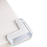 厨房家具防撞角厨具橱柜包角柜子柜门护角防磕碰保护套拐角转角贴 L型防撞护角 4个装