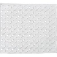 椅子脚垫凳子桌脚垫餐桌椅腿垫床脚耐磨家具静音贴桌角硅胶保护套 直径8*厚1.5mm(100粒)[买2送1]