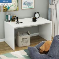 茶几北欧飘窗卧室方桌子家用客厅现代小户型茶桌茶台简约化妆台 60*30白色