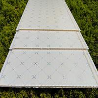 30宽PVC扣板塑料长条棚板天花板防集成自装吊顶板屋顶装修装饰板 30公分宽 1.5米长每片